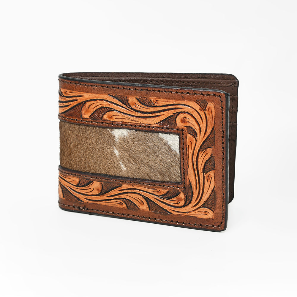 BAR H EQUINE Genuine Leather Rodeo - Bifold & Trifold Wallet For Men Women