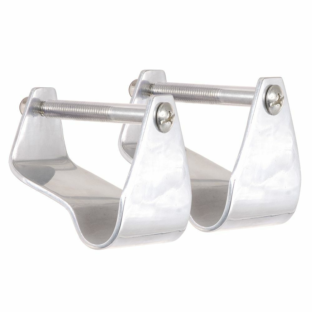 New Tough-1 Straight Aluminum Horse Saddle Stirrup