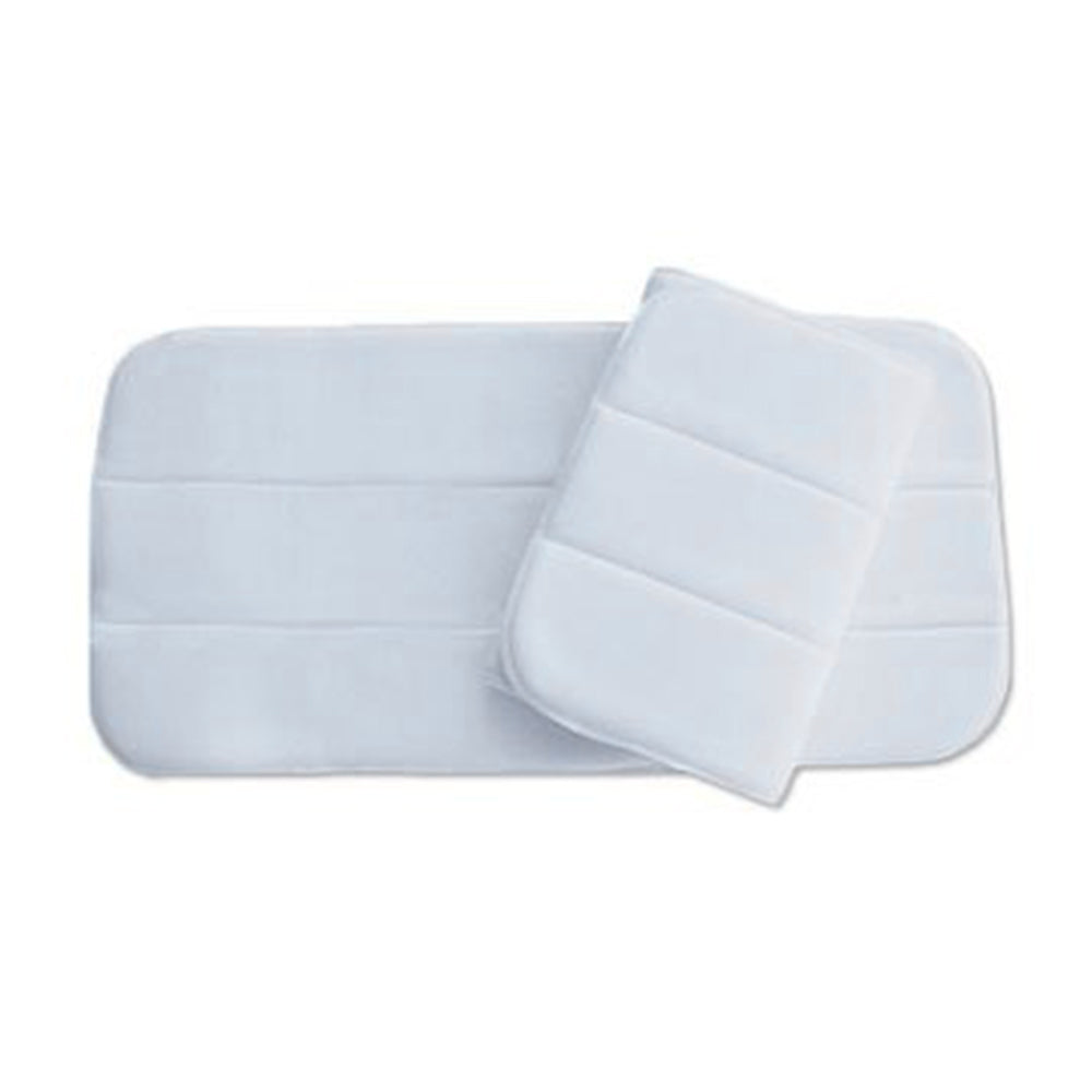 White Professionals Choice Horse No-Bow Bandage Leg Wrap Rear