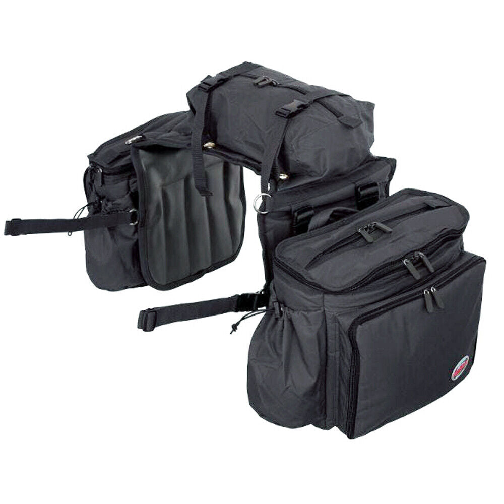Reinsman Deluxe Insulated Cooler Saddle Bag Black
