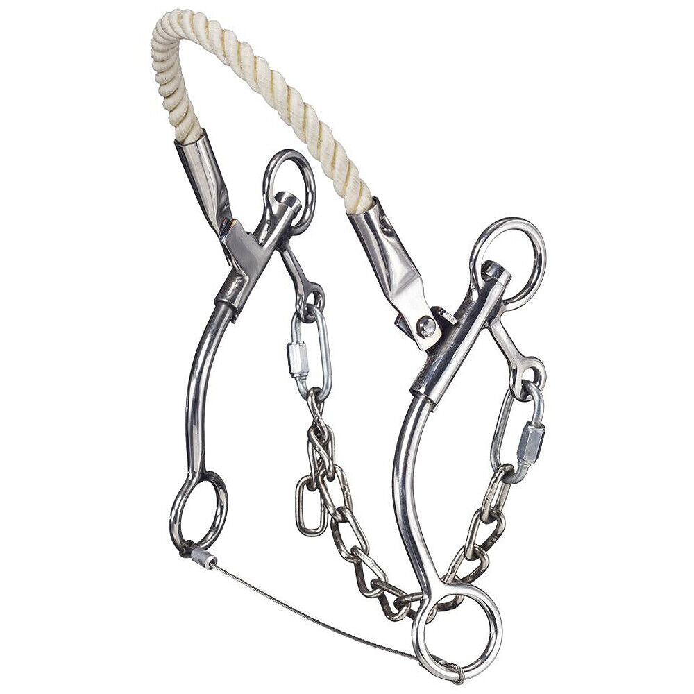 Tough 1 Rope Nose Horse Hackamore Bit