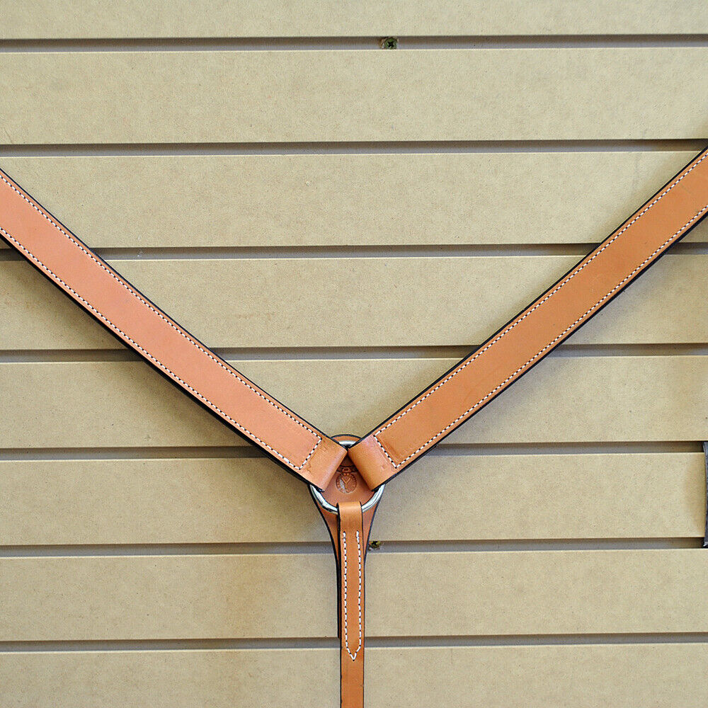 Ultra Lite Leather Tack Horse Breast Collar By Circle Y